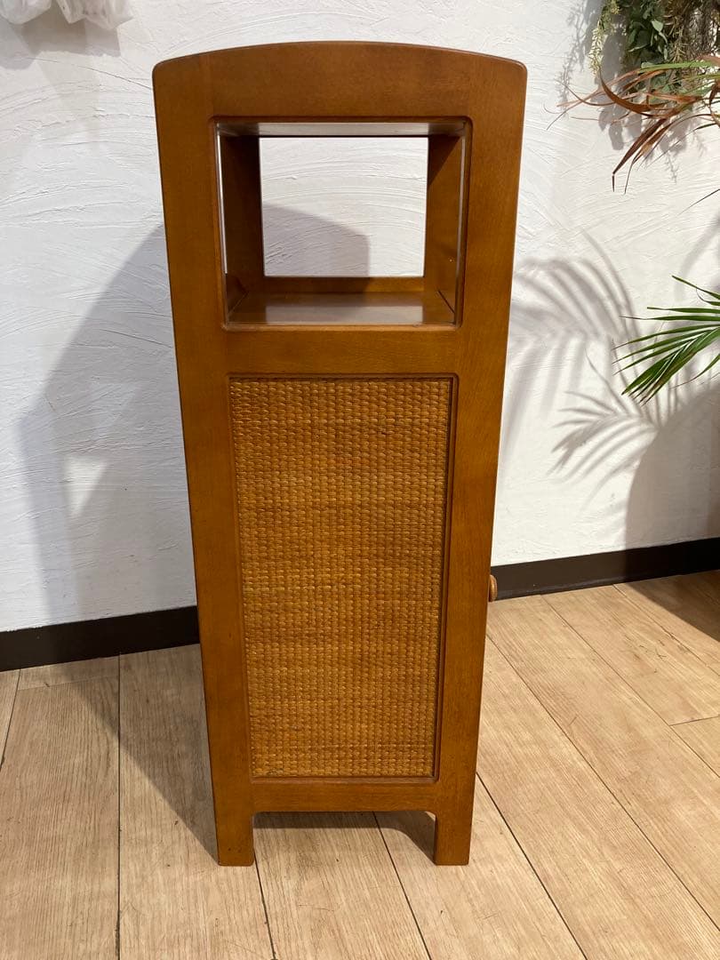 オールドカリモク　木製　棚　キャビネット　引き出し　アンティーク　レトロ