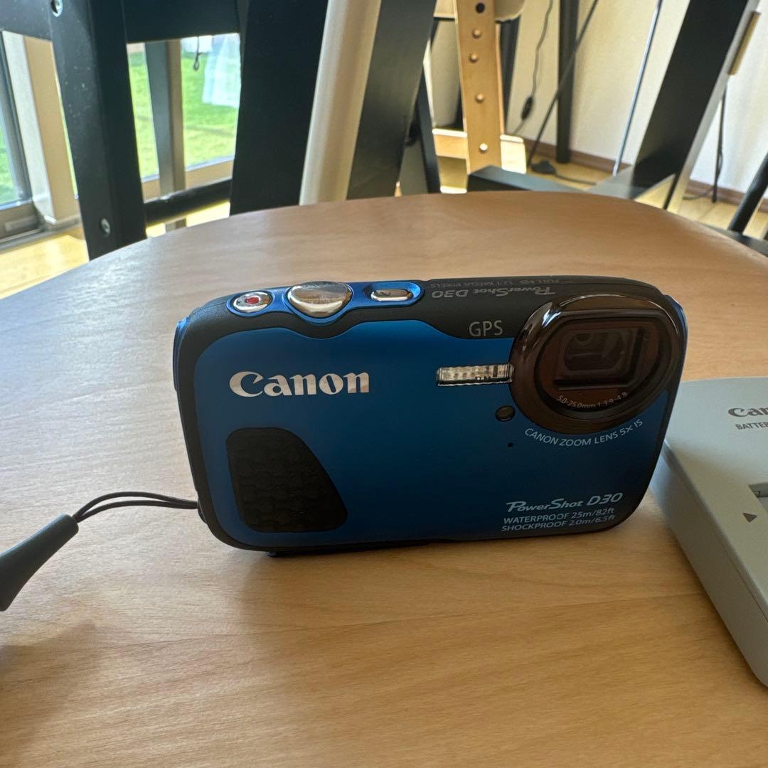 Canon PowerShot D30 防水デジタルカメラ
