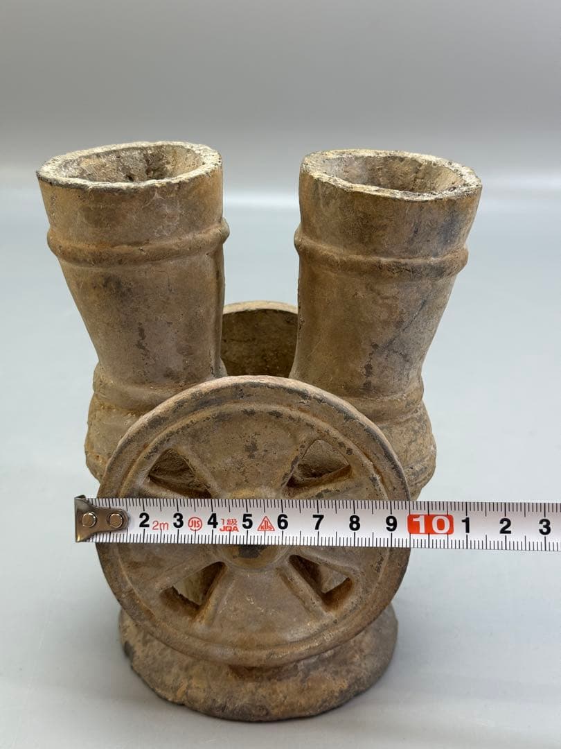 DT503 百済新羅 車輪形土器 古陶磁器