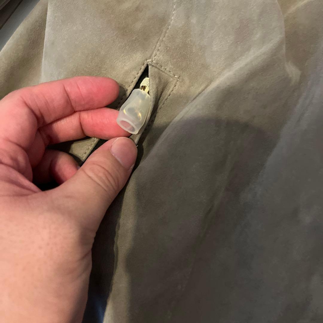 EMMETI 別注〝JURI〟リッチスウェードライダースジャケット　サイズ52