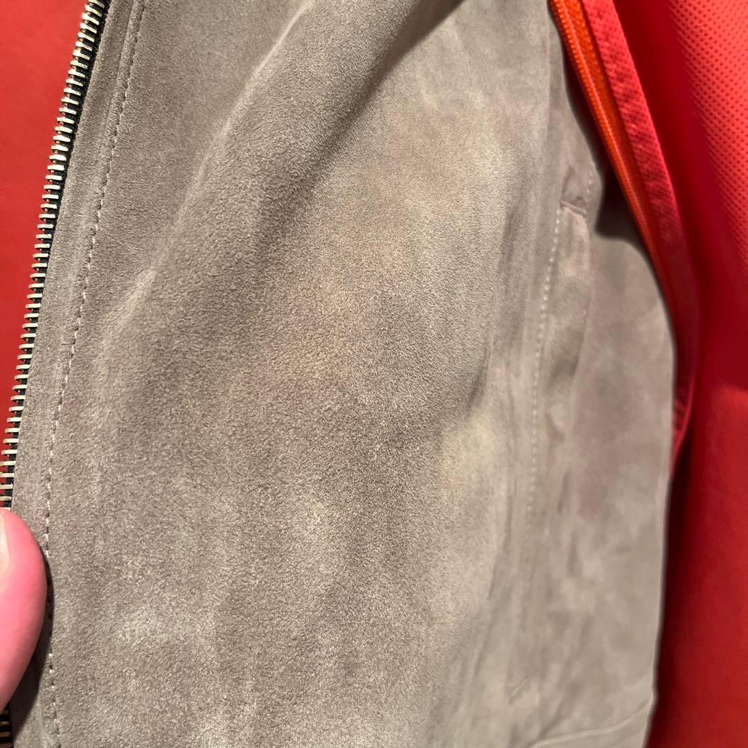 EMMETI 別注〝JURI〟リッチスウェードライダースジャケット　サイズ52