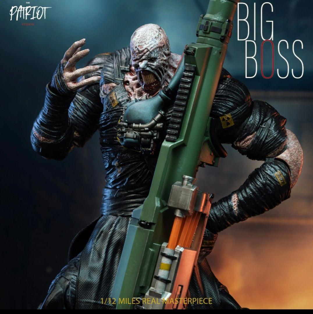 新品未使用　1/12　追跡者　アクションフィギュア　バイオ　BOSS