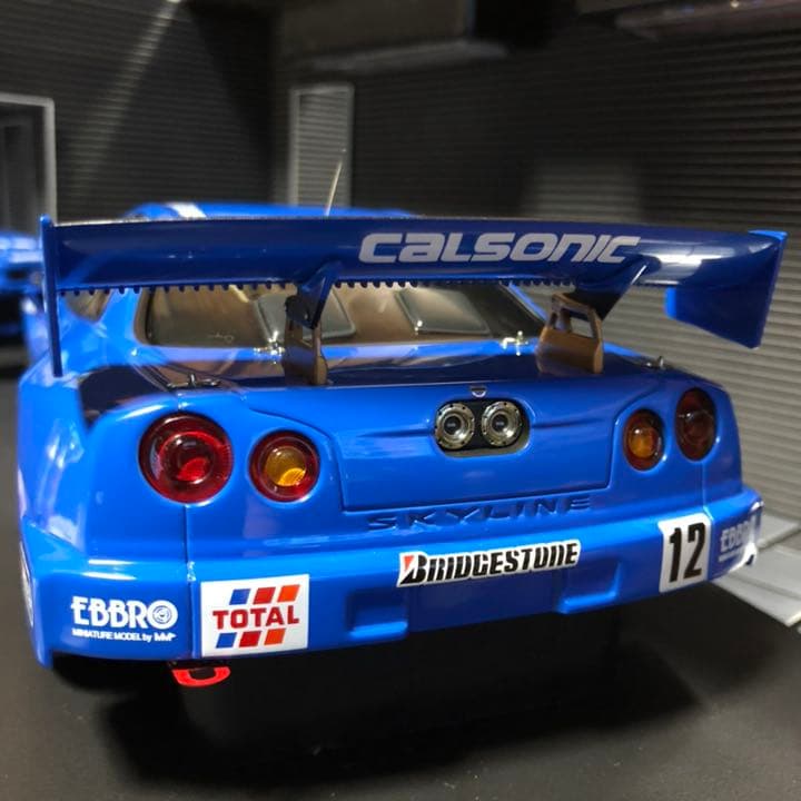 未展示品　オートアート1/18 JGTC 2002 カルソニック スカイライン