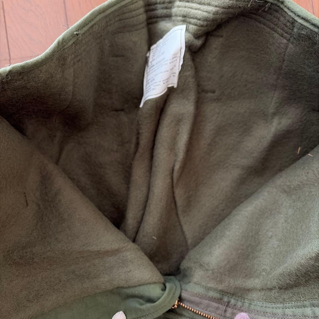 【超貴重・新品】米軍放出品　81年製　防寒・デッキパンツ　M