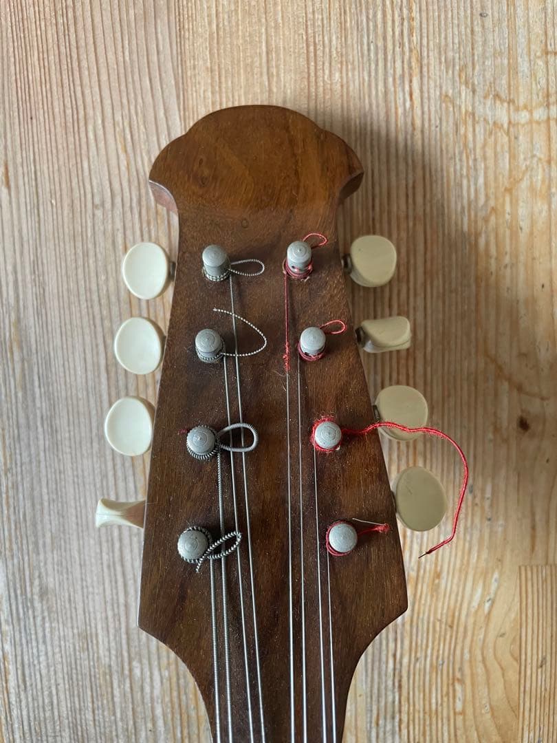 石川捷二郎 製作 手工品 No,3マンドリン1986年 S.ISHIKAWA