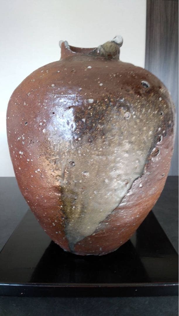 信楽焼　古信楽　アンティーク　六古窯　古美術