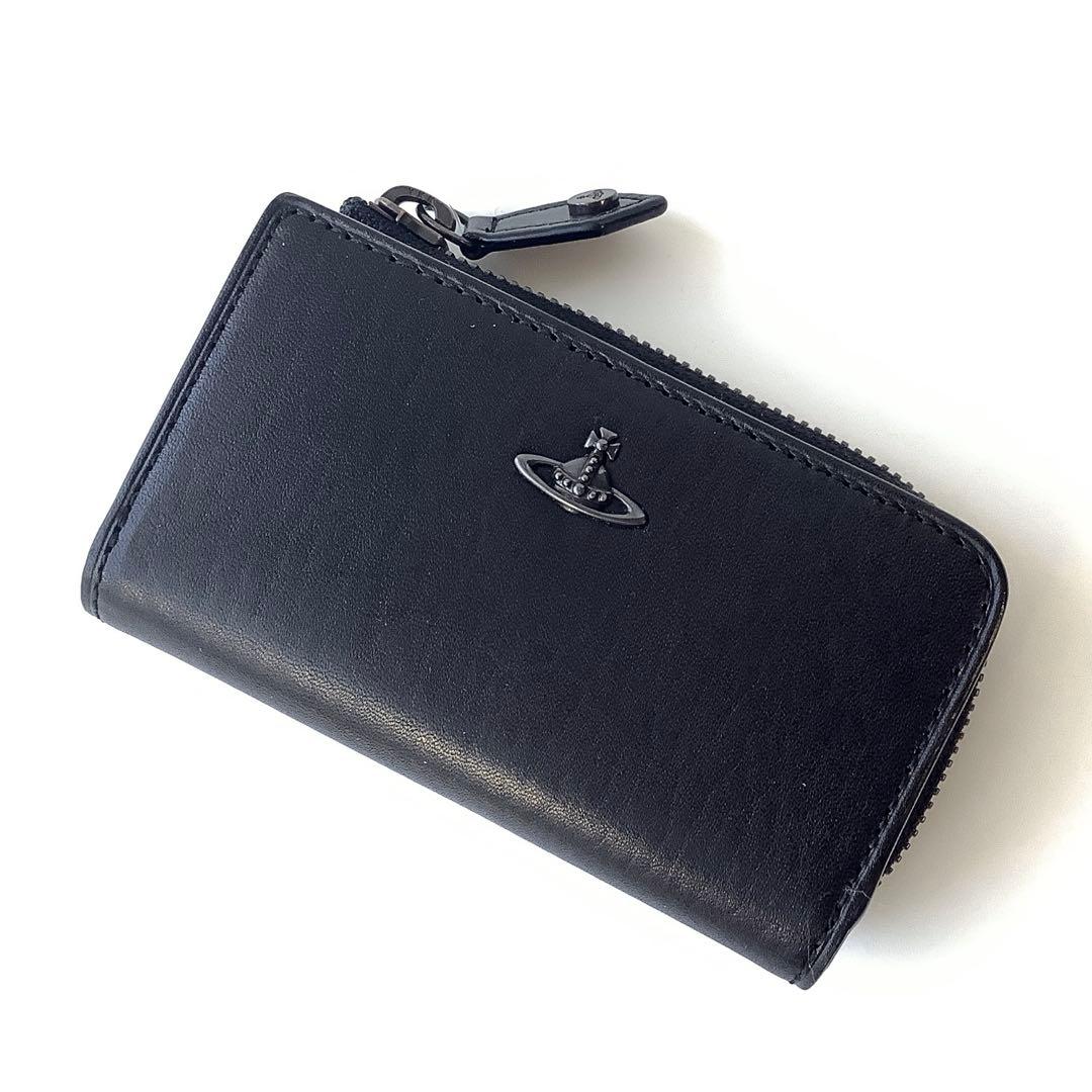 新品★ヴィヴィアンウエストウッド★コッパーキーケース小銭入れミニ財布★ブラック黒