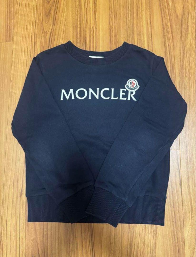 MONCLER ネイビー トレーナー　130
