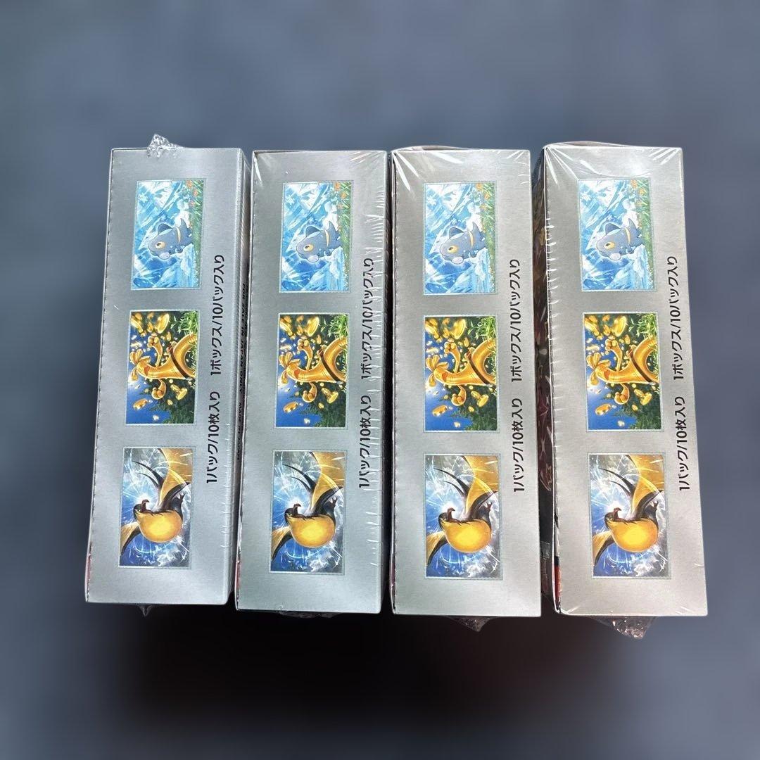 基*す様 ポケモンカードゲーム　シャイニートレジャーｅｘ　シュリンク付　4箱