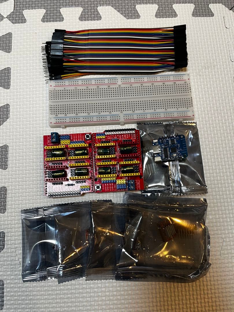 卓上6軸ロボティクス　3Dプリンター製