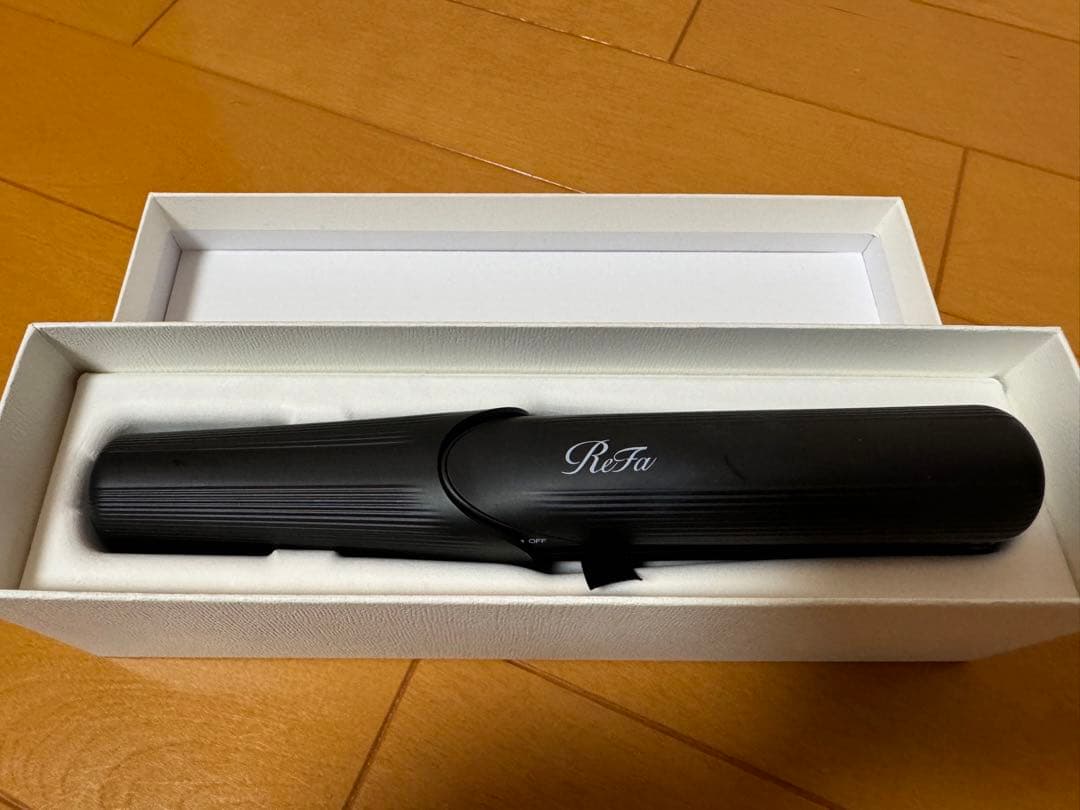あいうえみ　ReFa ヘアアイロン ブラック