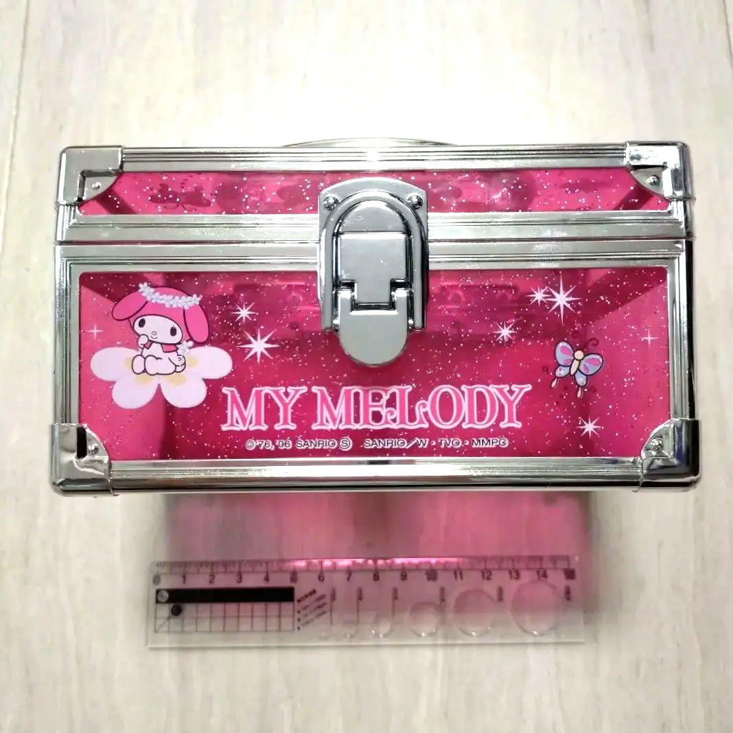ボックス ピンク　バニティケース　マイメロ　平成　レトロ 　サンリオ　レア