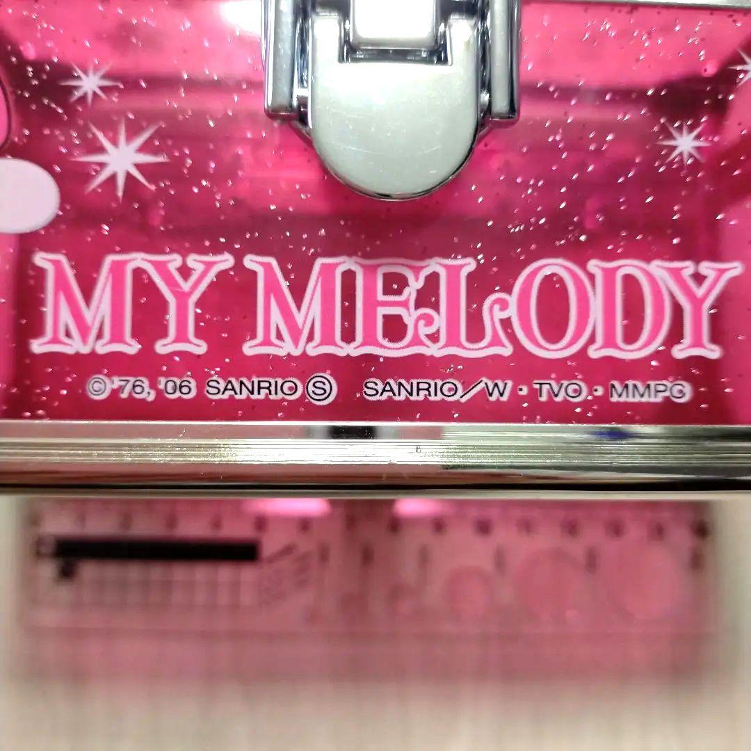 ボックス ピンク　バニティケース　マイメロ　平成　レトロ 　サンリオ　レア