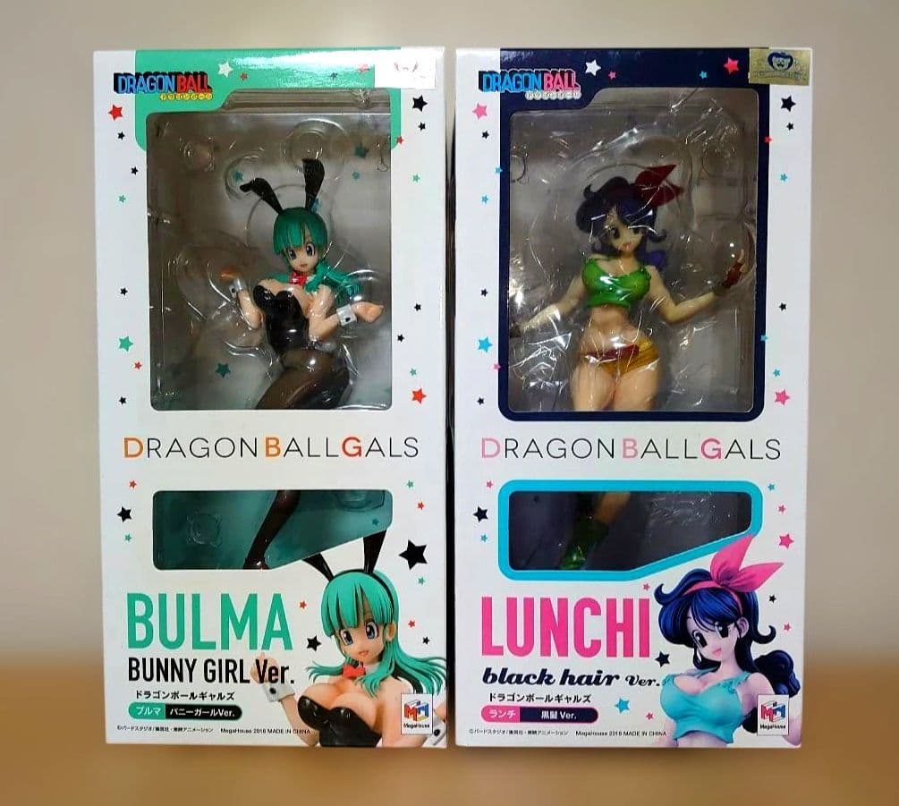 ドラゴンボール ギャルズ ランチ 黒髪 ブルマ バニーガール フィギュア