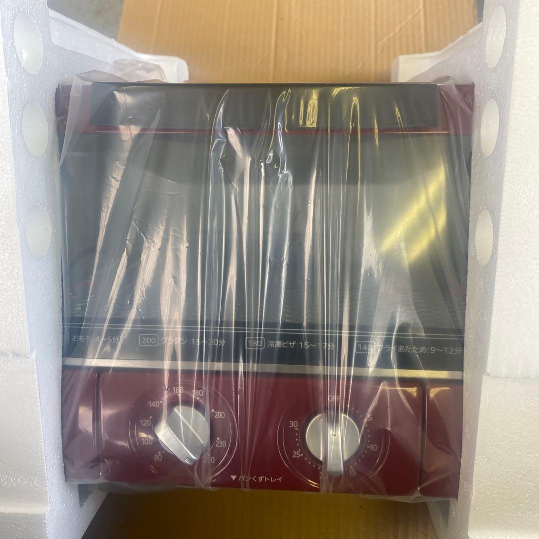 新品未使用タイガー オーブントースター やきたて レッド KAE-A130