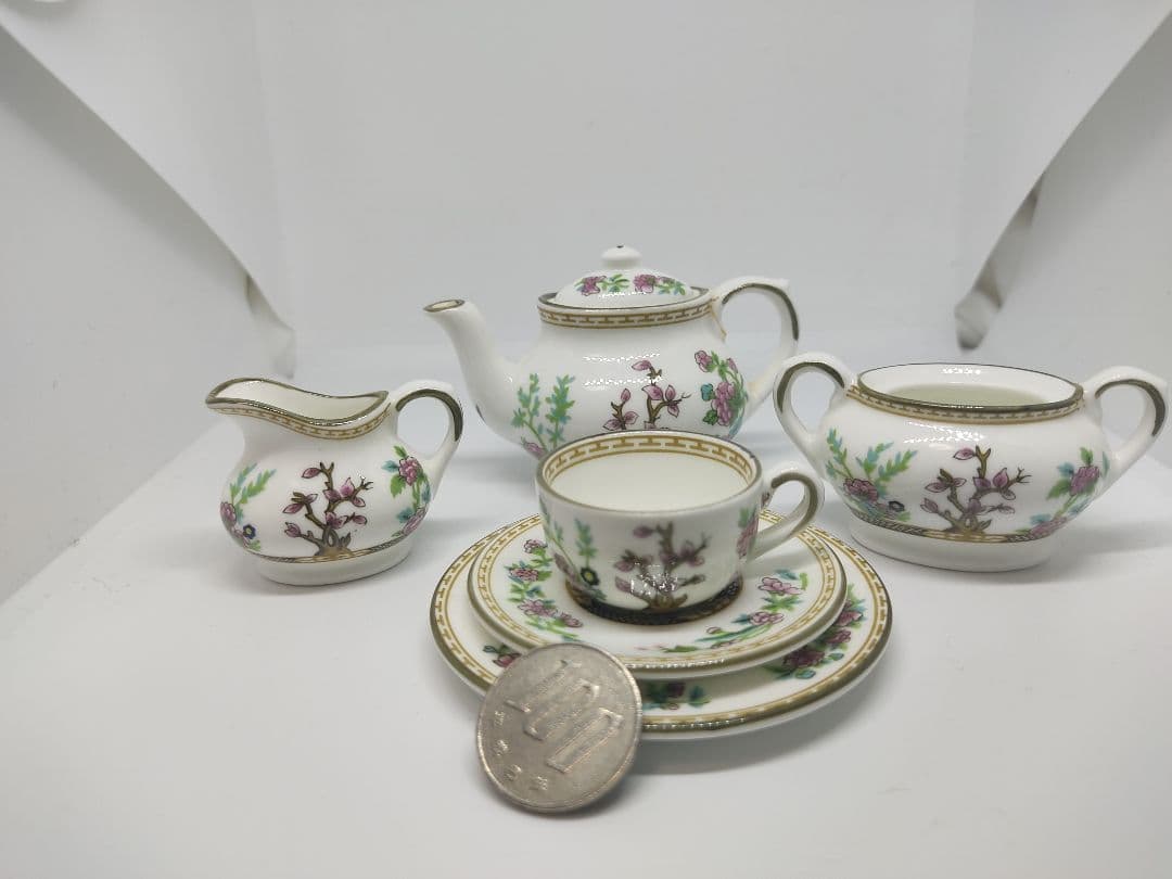 ミニチュア コールポート coalport ウェッジウッド アンティーク カップ