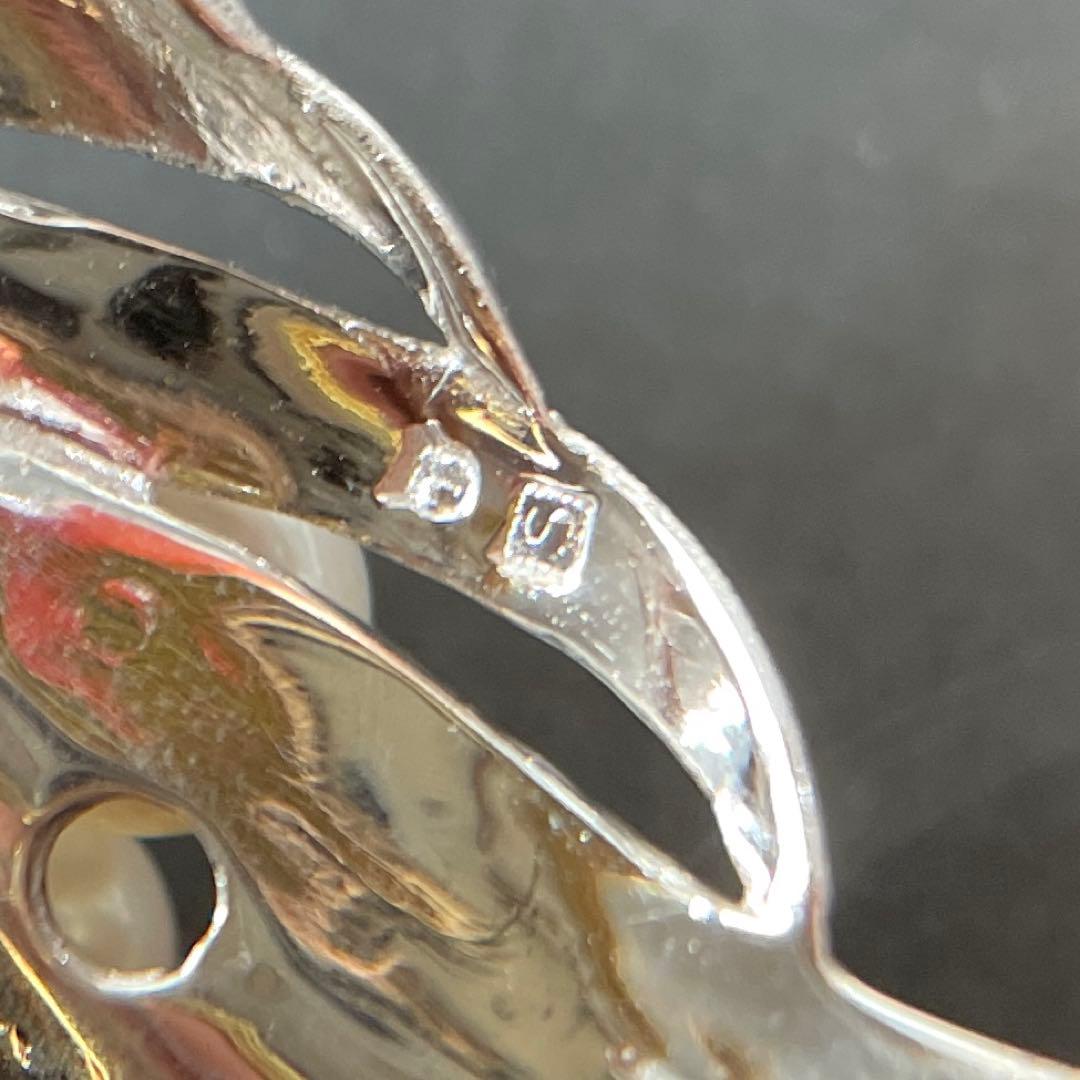 タサキ　パールブローチ　あこや真珠　入学式　卒業式　本真珠　コサージュ　刻印