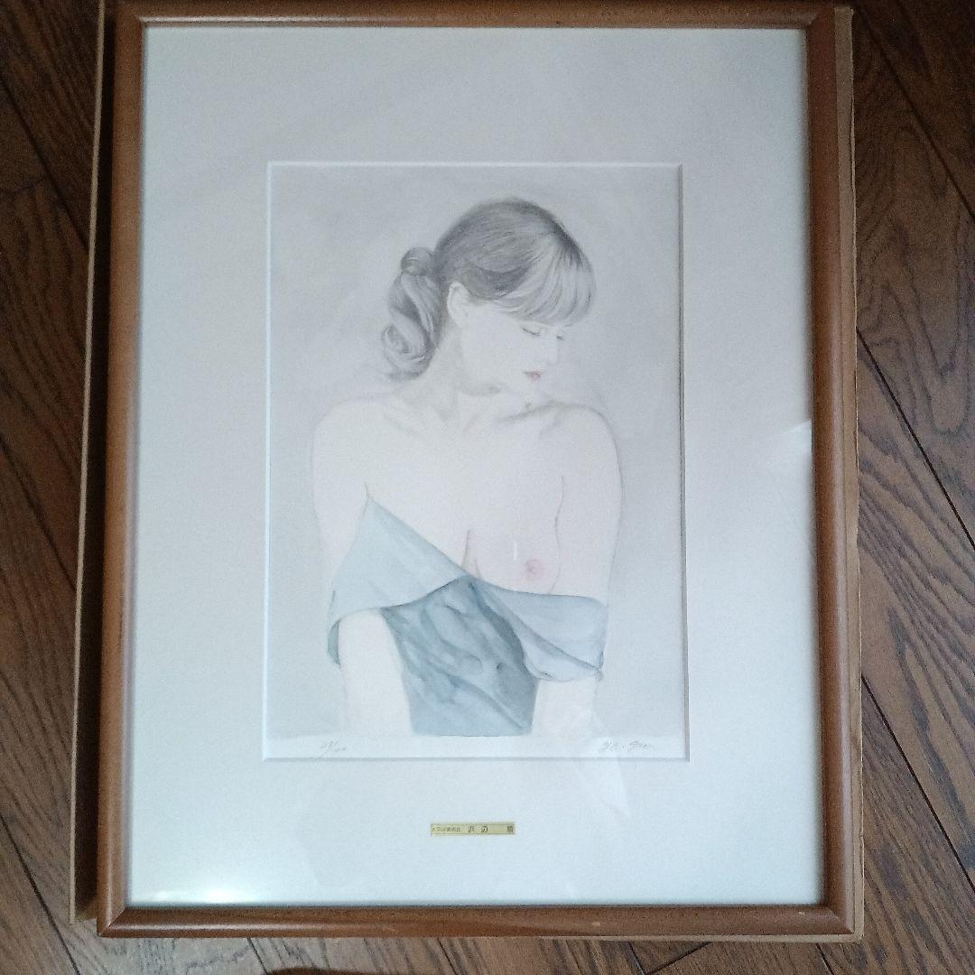 浜辺順・クリスチーヌ・リトグラフ