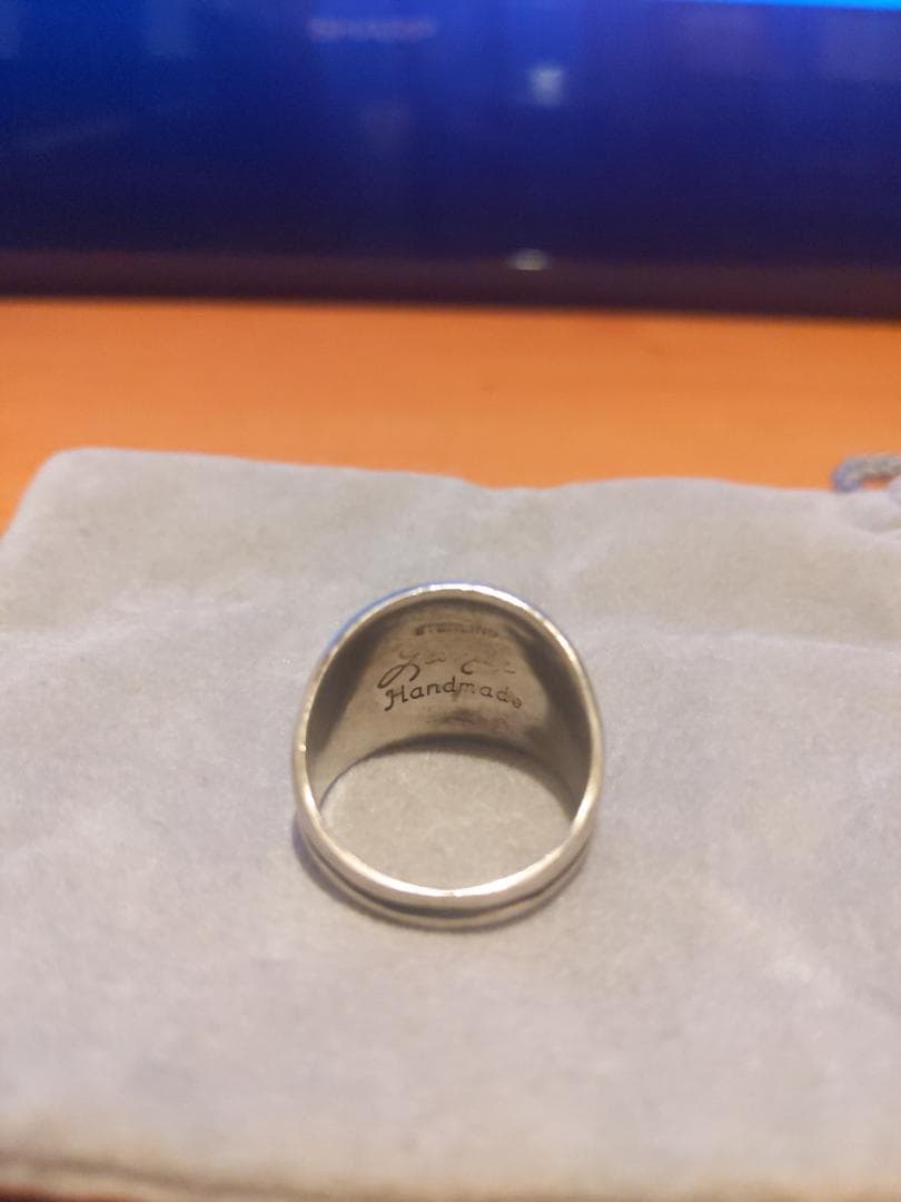 ナバホ族 TROY LANERトロイラナー スタンプワークリング21号