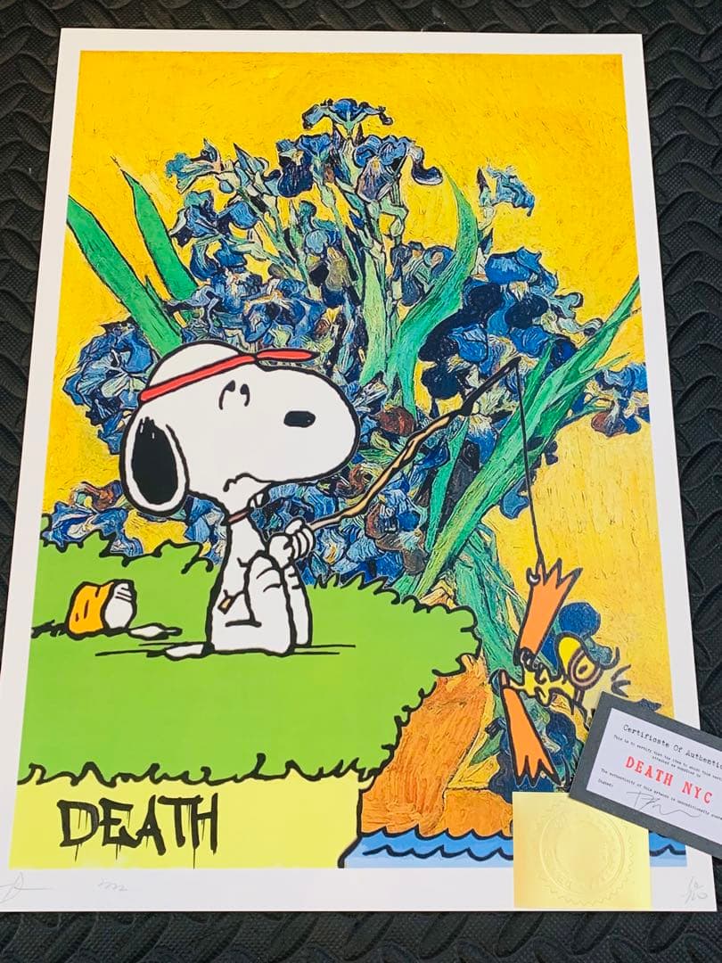 今週値下げ！世界限定100点　正規品DEATH NYC ポップアート