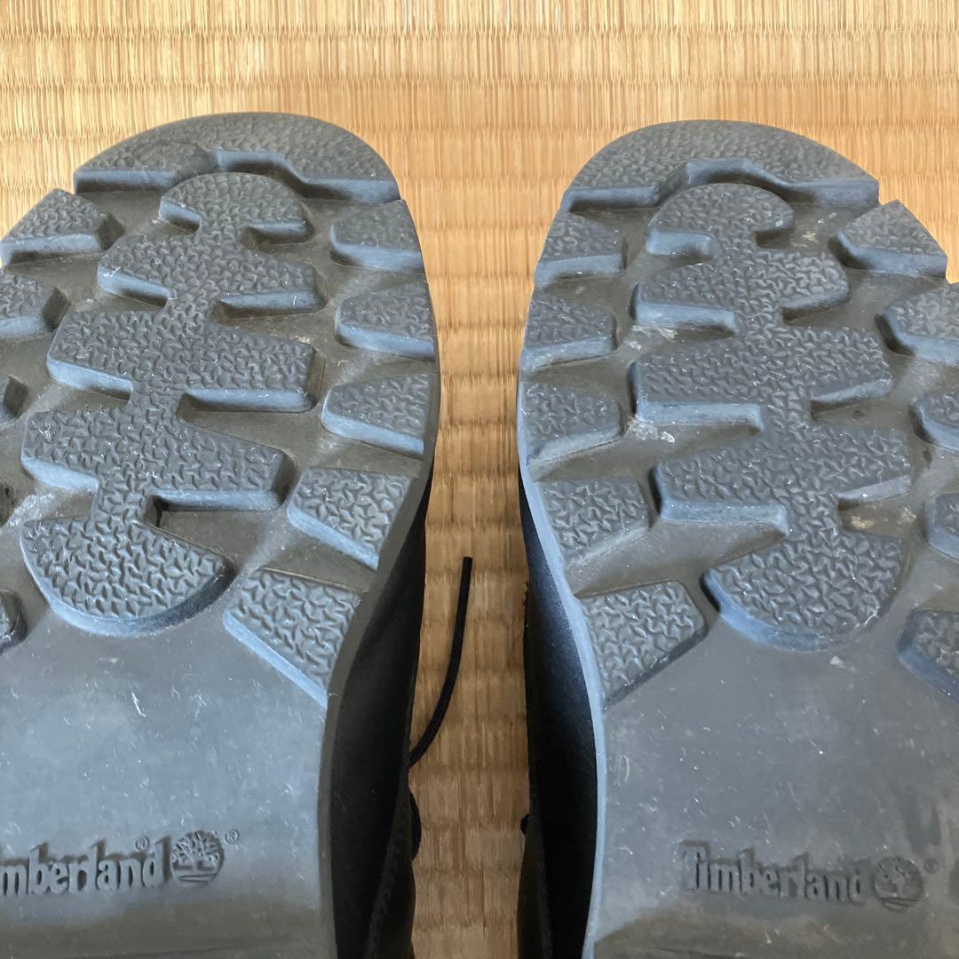 メンズTimberland 防水 ブラック デッキシューズ