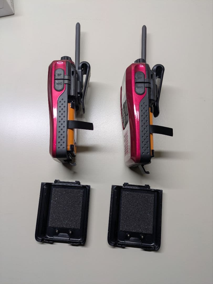 【バッテリー付】ケンウッド KENWOOD UBZ LS20トランシーバ×2