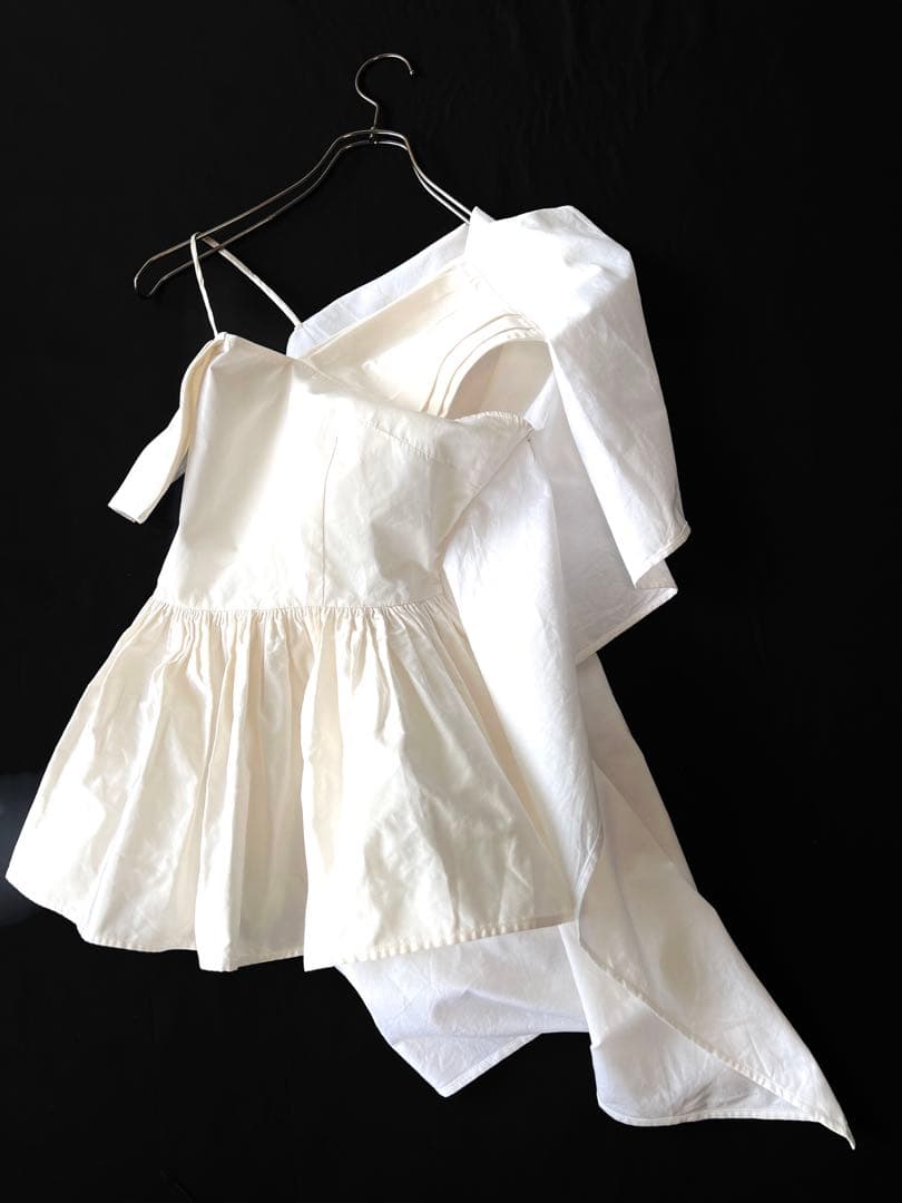 MM6 Maison Margiela アシンメトリーデザイントップス