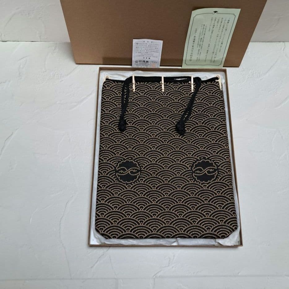 印傳屋 合才袋 巾着 茶道裏千家　茶道具