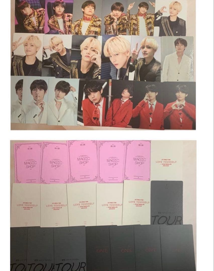 公式　BTS テテ　トレカ　ポストカード　ポラロイド　ミニフォト　等　まとめ売り