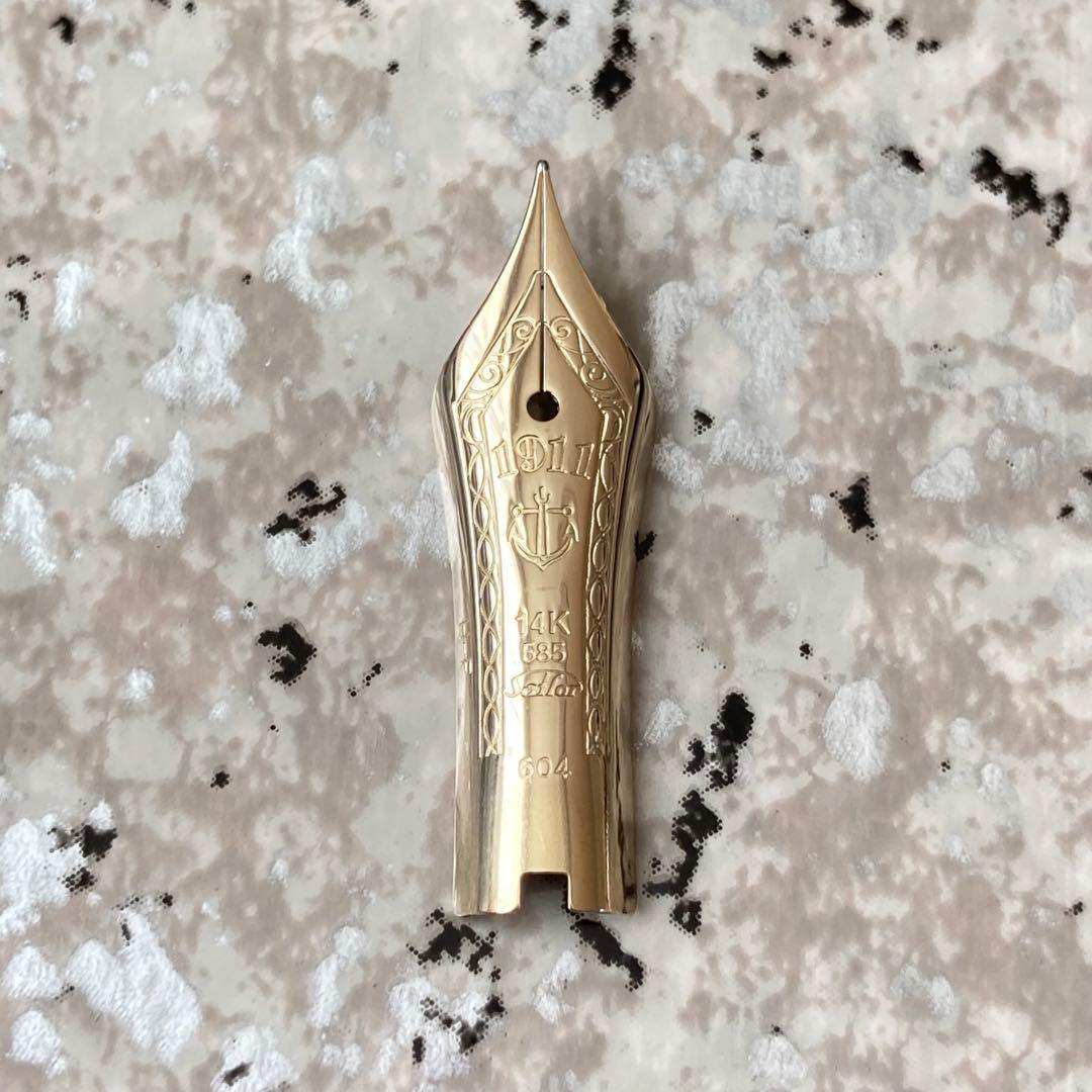 #048 オーバーホール済み 万年筆 SAILOR プロフィット 14k