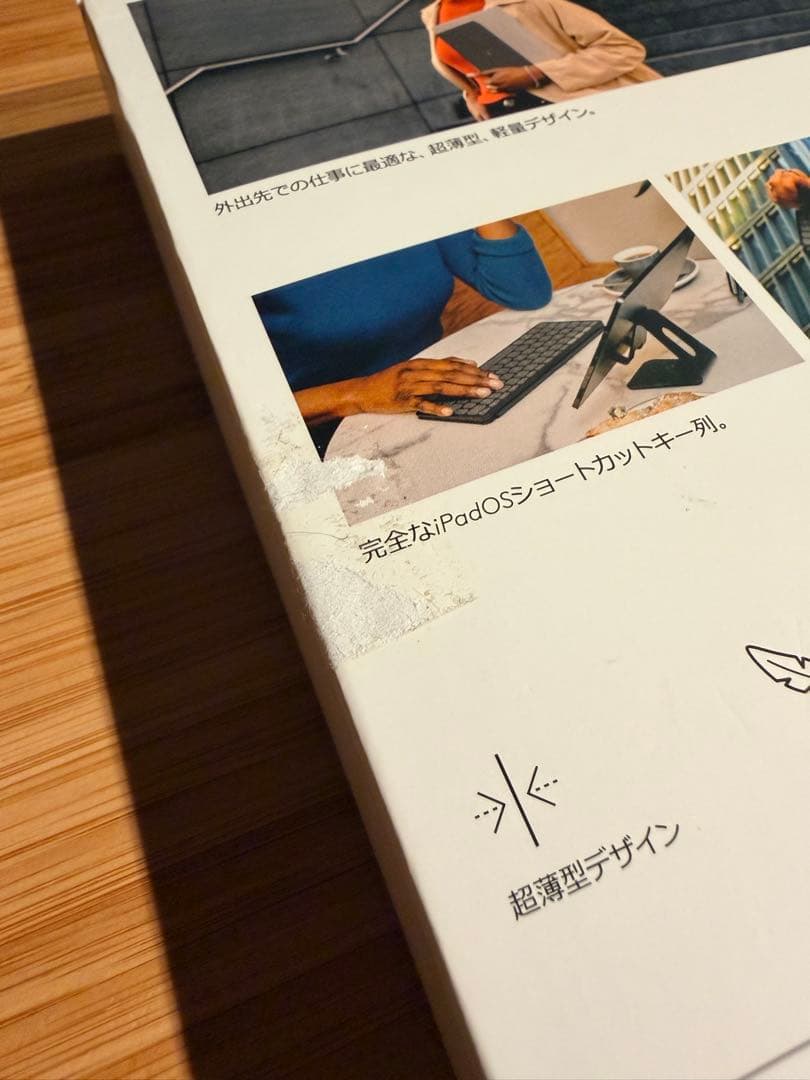 【未使用・開封のみ】Logicool KEYS-TO-GO 2 for iPad