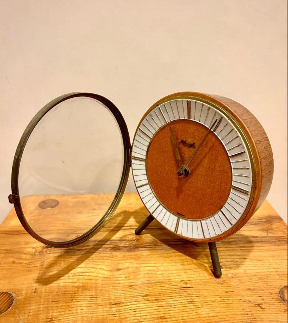 ◇ミッドセンチュリー ヴィンテージ クロック◆ドイツ KIENZLE／キンツレー