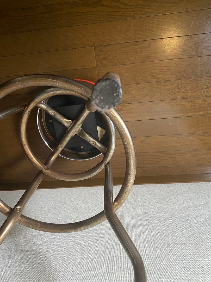 1324❣️コカ・コーラ ハイチェア Cocacola 回転椅子