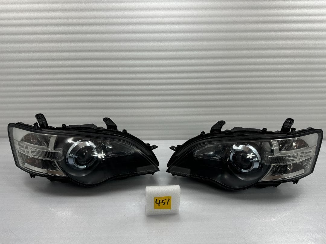 ブルーメッキ KOITO 100-20791 レガシィ BP型 ヘッドライト