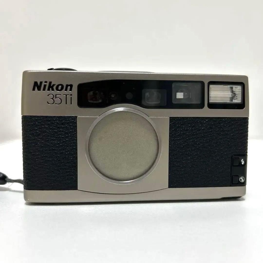 Nikon 高級フィルムカメラ 35Ti 【元箱/説明書/標準カメラケース付】