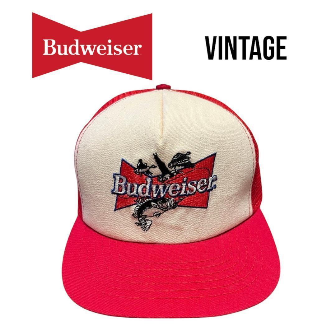 【qqq】超希少　90s　USA製　Budweiser　バドワイザー　釣り