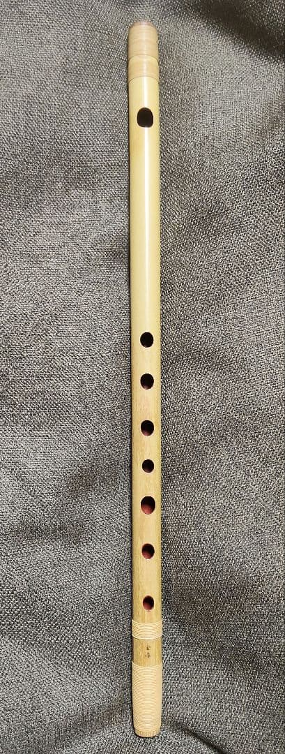 名工 佐藤金作製 唄物用 篠笛 七本調子