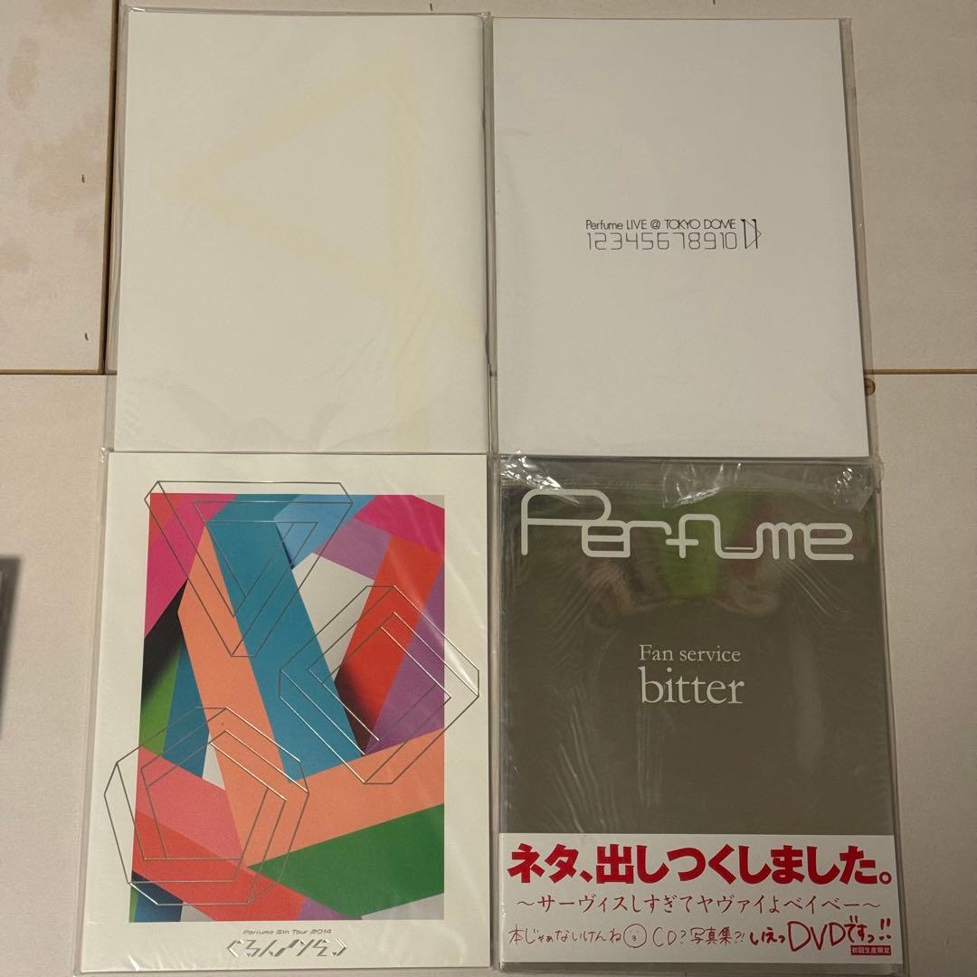 Perfume CD DVD Tシャツ タオル 雑誌 グッズ セット