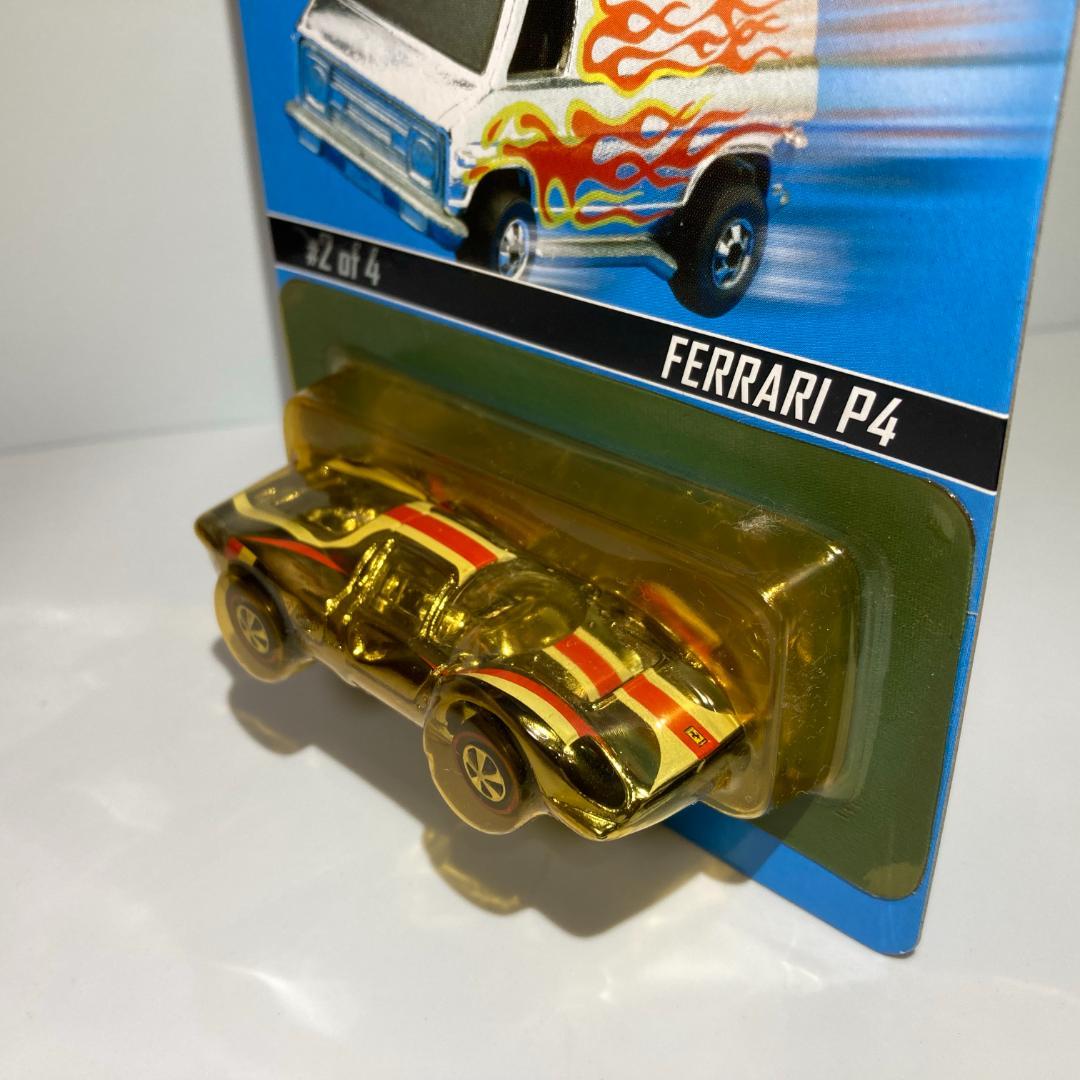 【超レア】ホットウィール RLC フェラーリ P4 スーパークローム