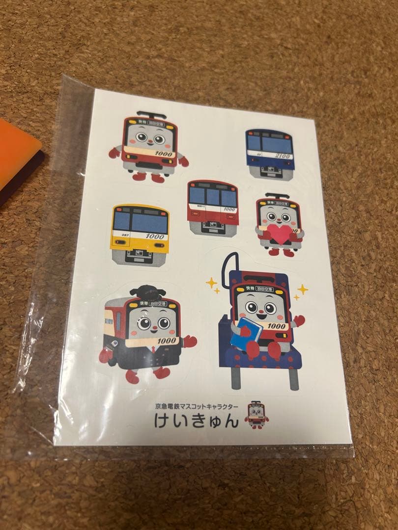 京急/種別札/本物/希少/経年変化/京浜急行/おまけ/ステッカー/乗務員使用/