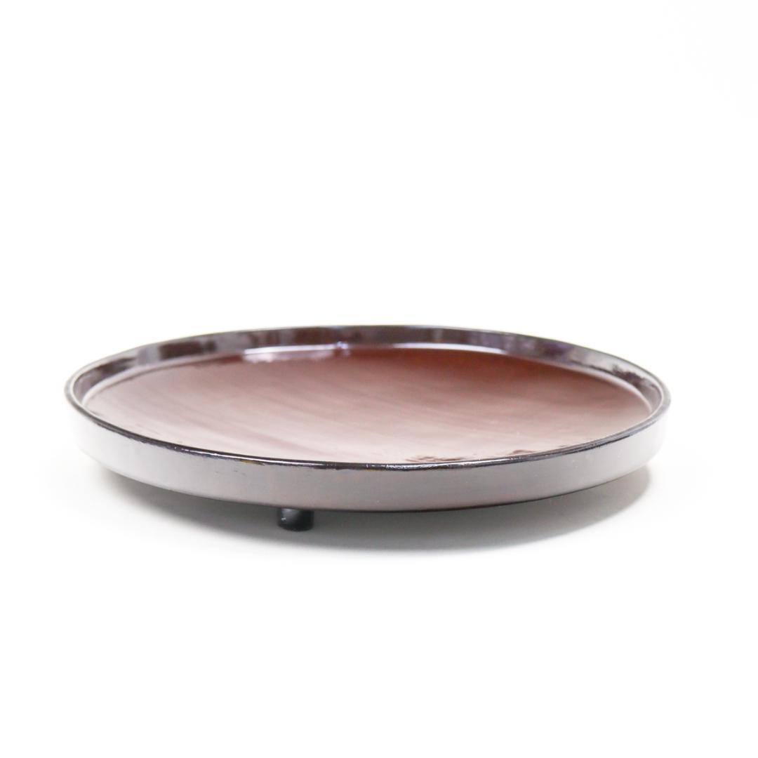 布張丸盆 箱付き