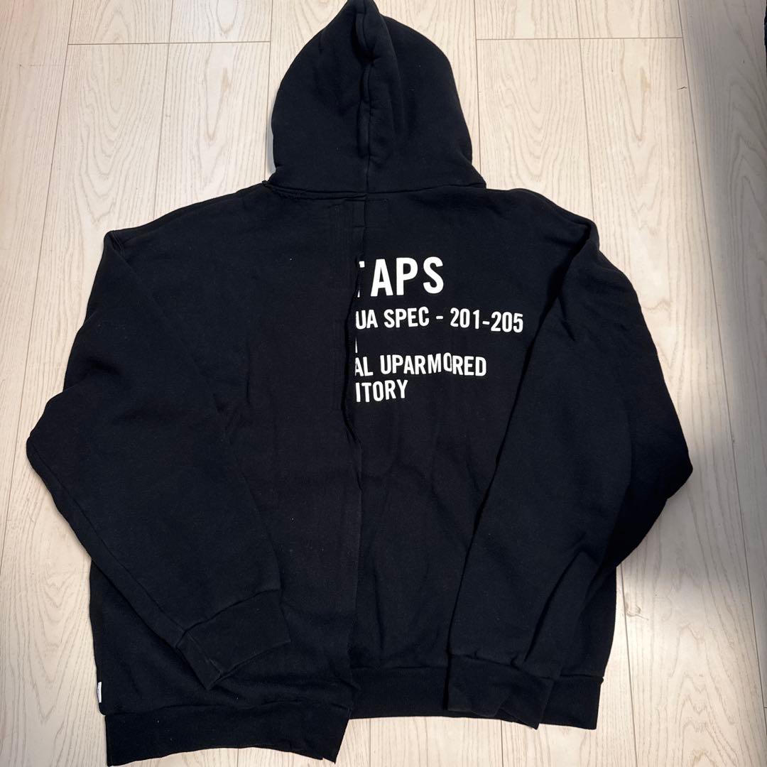 トップス WTAPS RAGS HOODED 211ATDT-CSM39 BLACK L