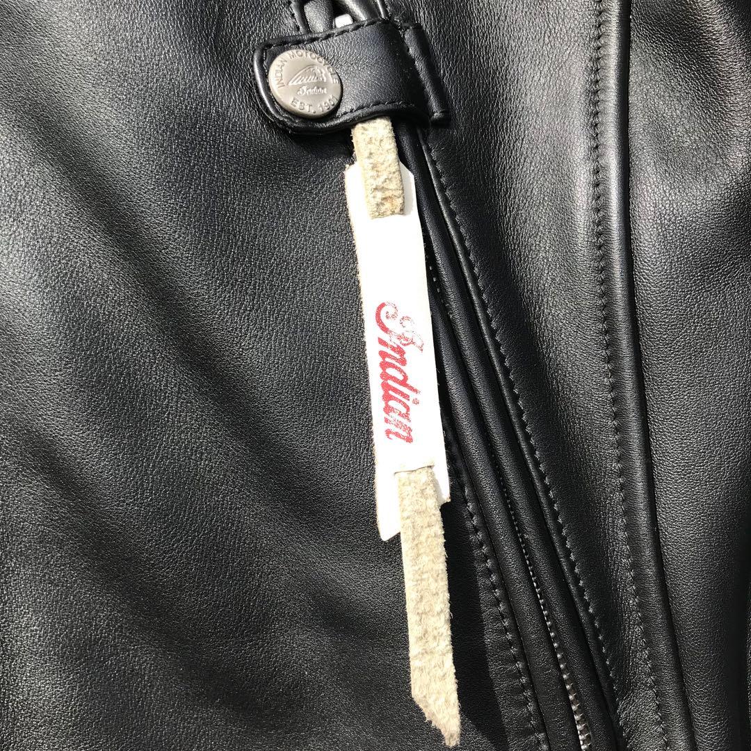 インディアンモーターサイクル ライダース L スエード レザー