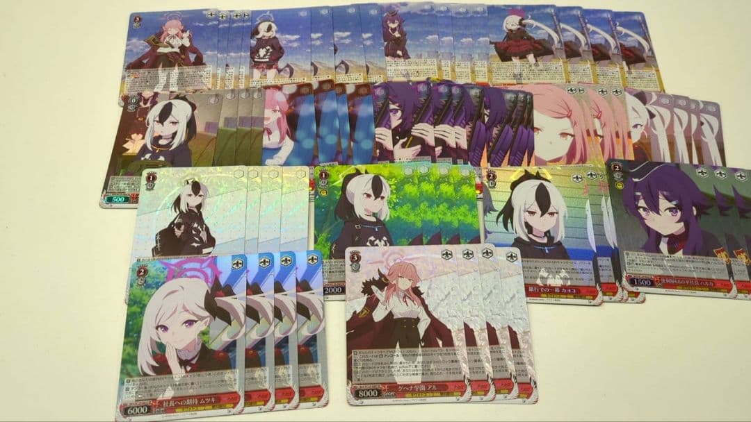 ブルーアーカイブ　The Animation 　便利屋　SR RRR 4コン