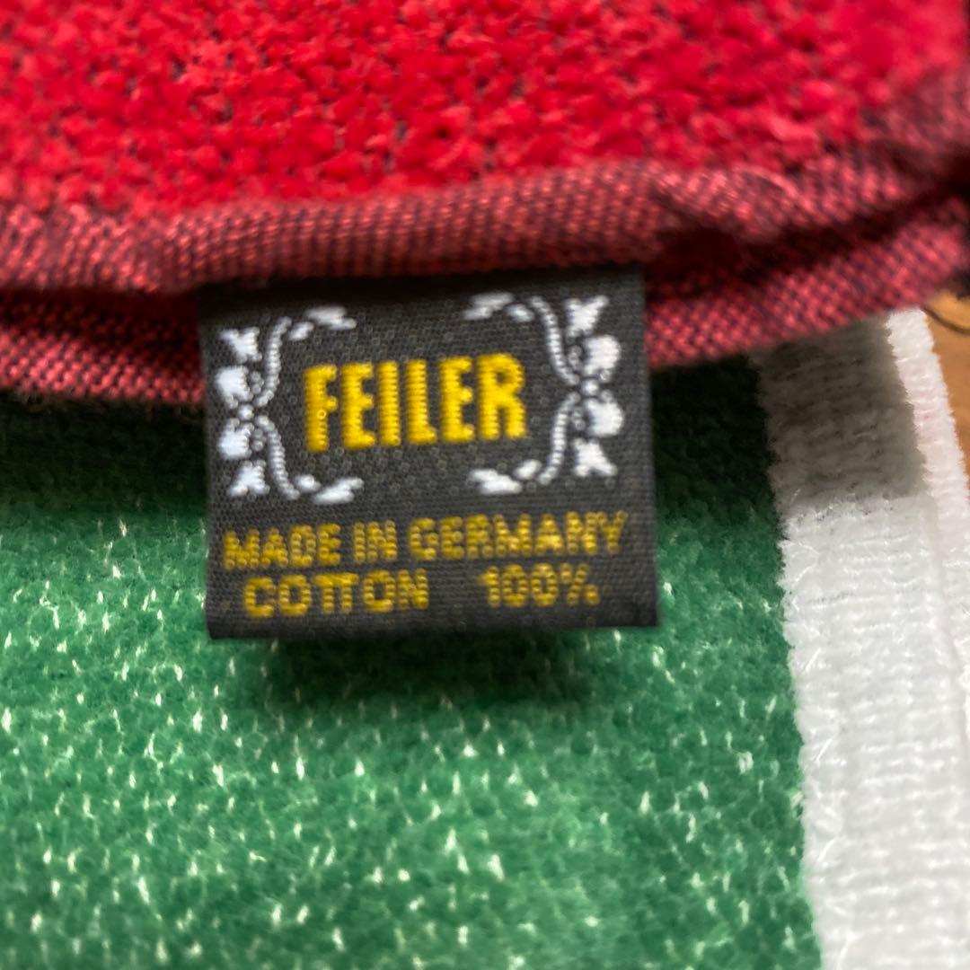 FEILER バスタオル 花柄デザイン2枚組