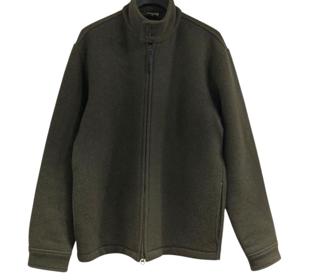 アーカイブ　GOODENOUGH　ウールジップアップジャケット カーキ
