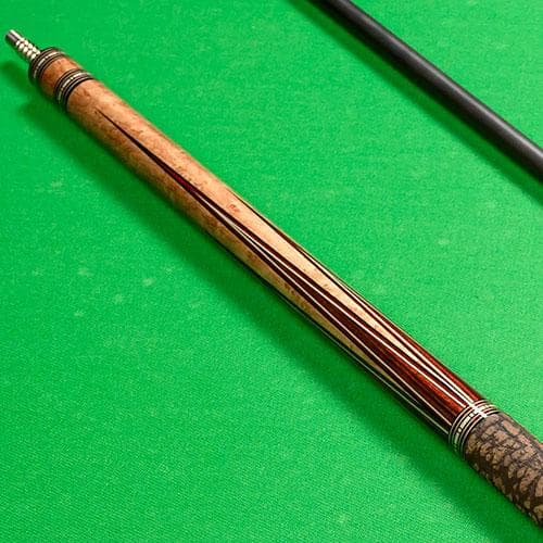 【IRC】 Ize.× RHINO ビリヤード キュー 子持ち六剣プリント 象革