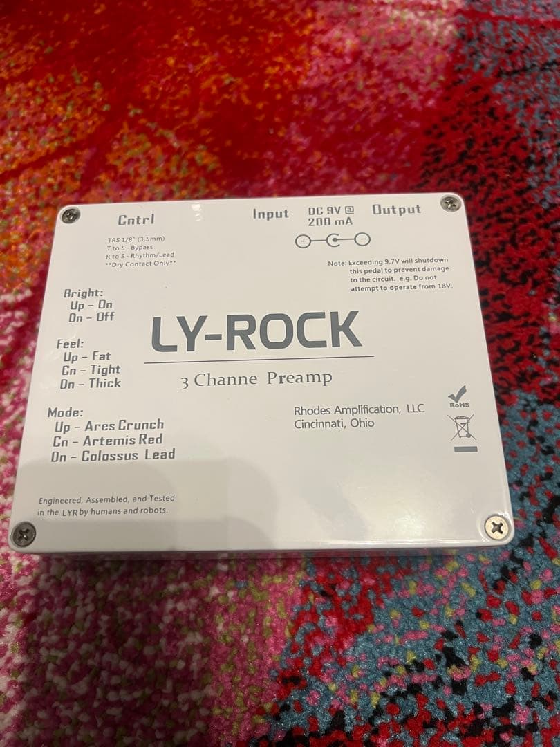 LY-ROCK LYR 3 / 3チャンネルプリアンプ
