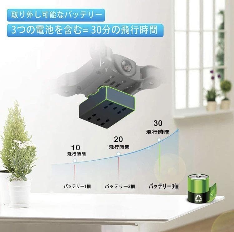 初心者～上級者まで幅広く楽しめる❣アクロバティックな操作も楽々♪❤ミニドローン