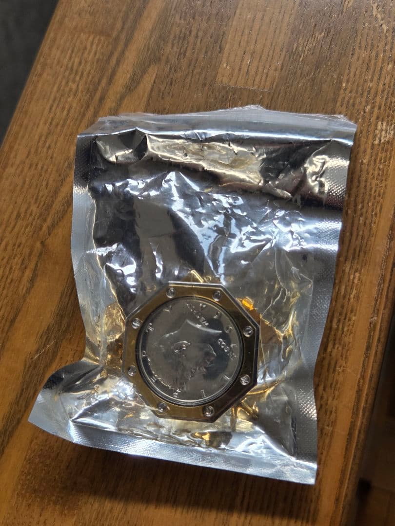 (プルーフ)　アメリカ　ケネディ大統領　ハーフダラー銀貨　入りバックル